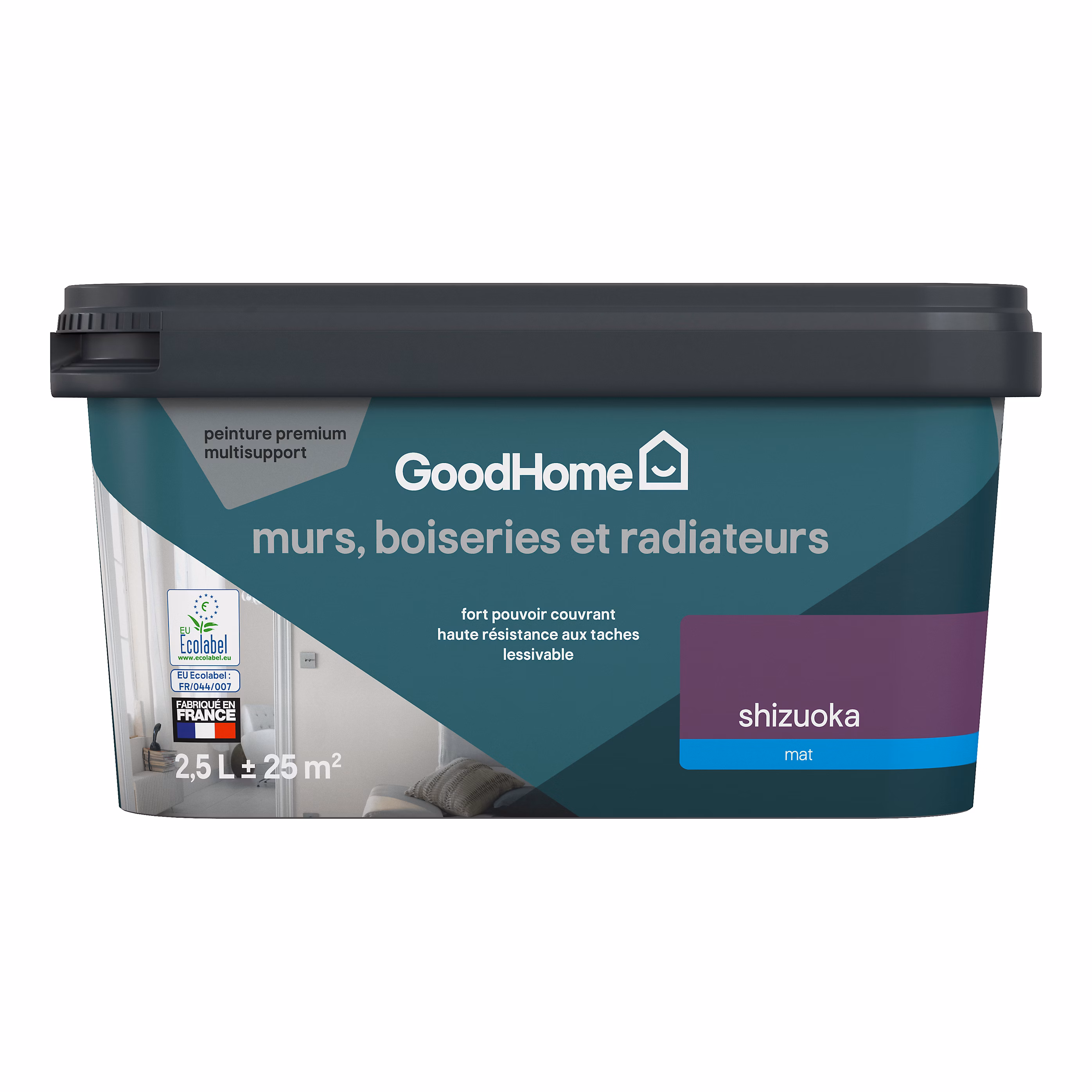 Peinture intérieure couleur mat Shizuoka violet 2.5L