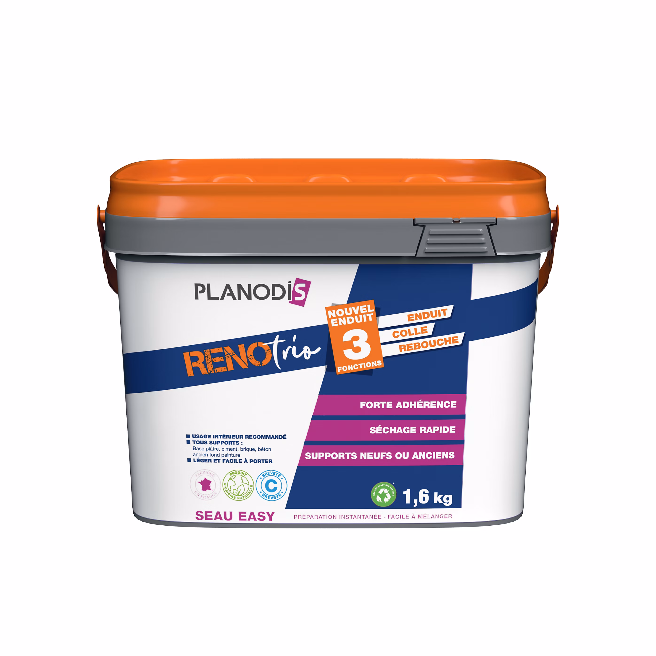 Enduit Planodis Renotrio 3 en 1 - 1,6 kg