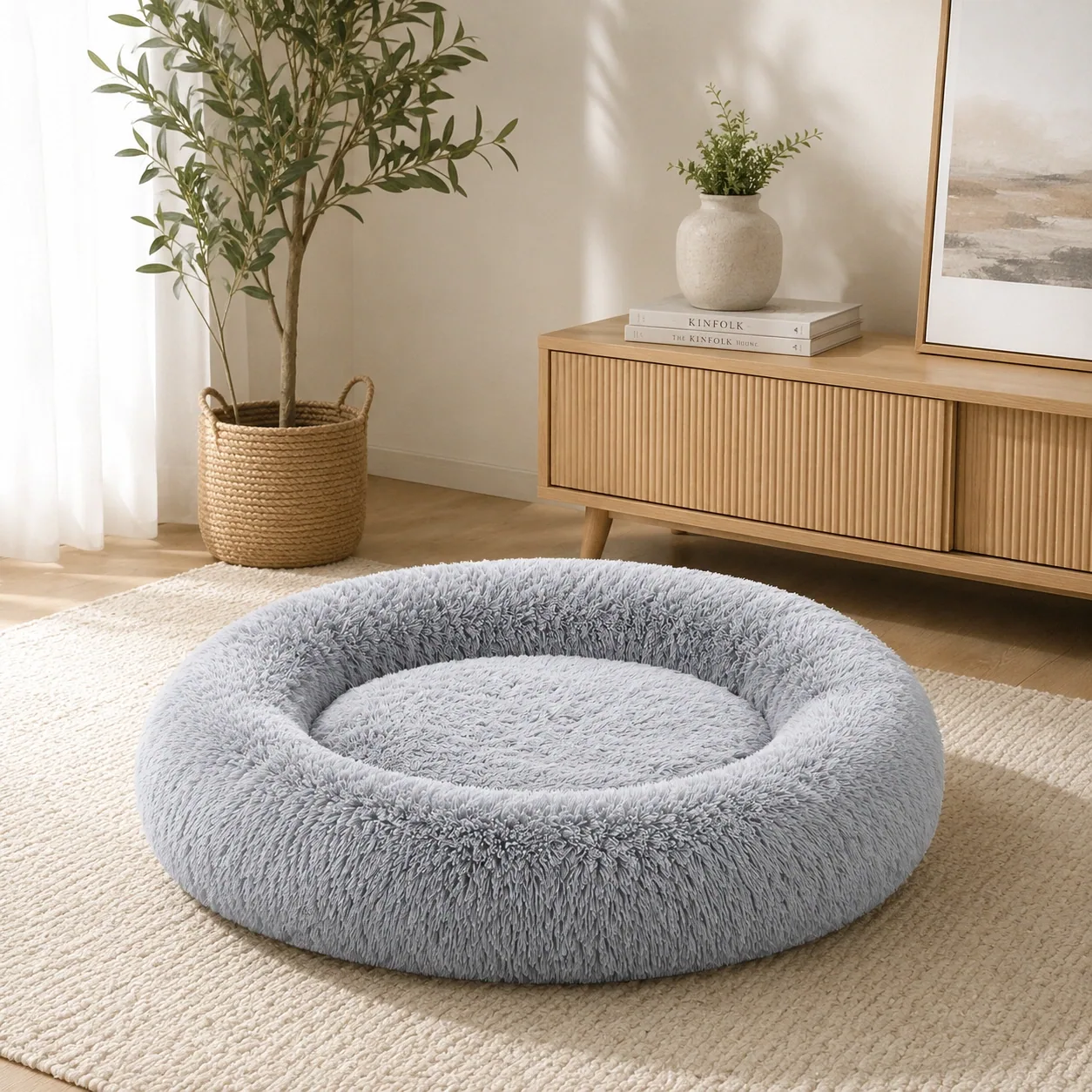 Lit pour chien donut 120 cm – Confort XXL