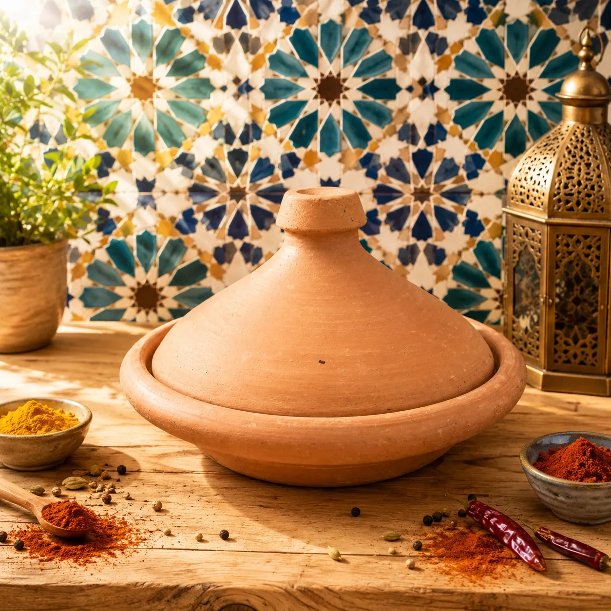Tajine en terre cuite