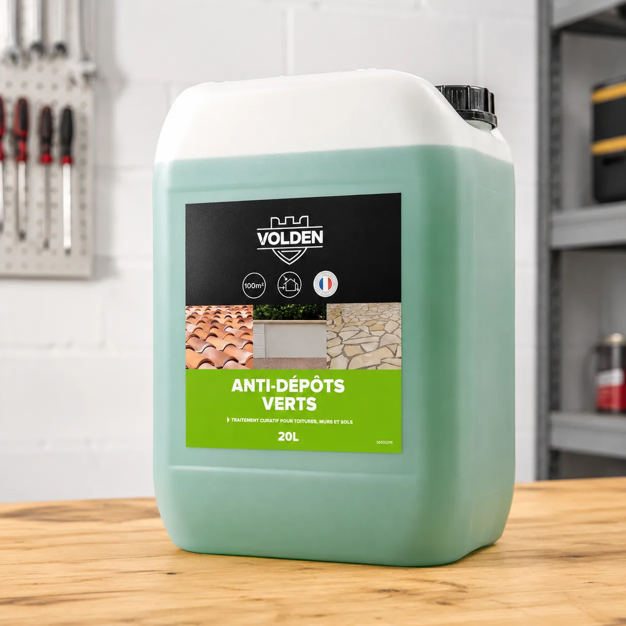 Destructeur de dépots verts Volden 20L