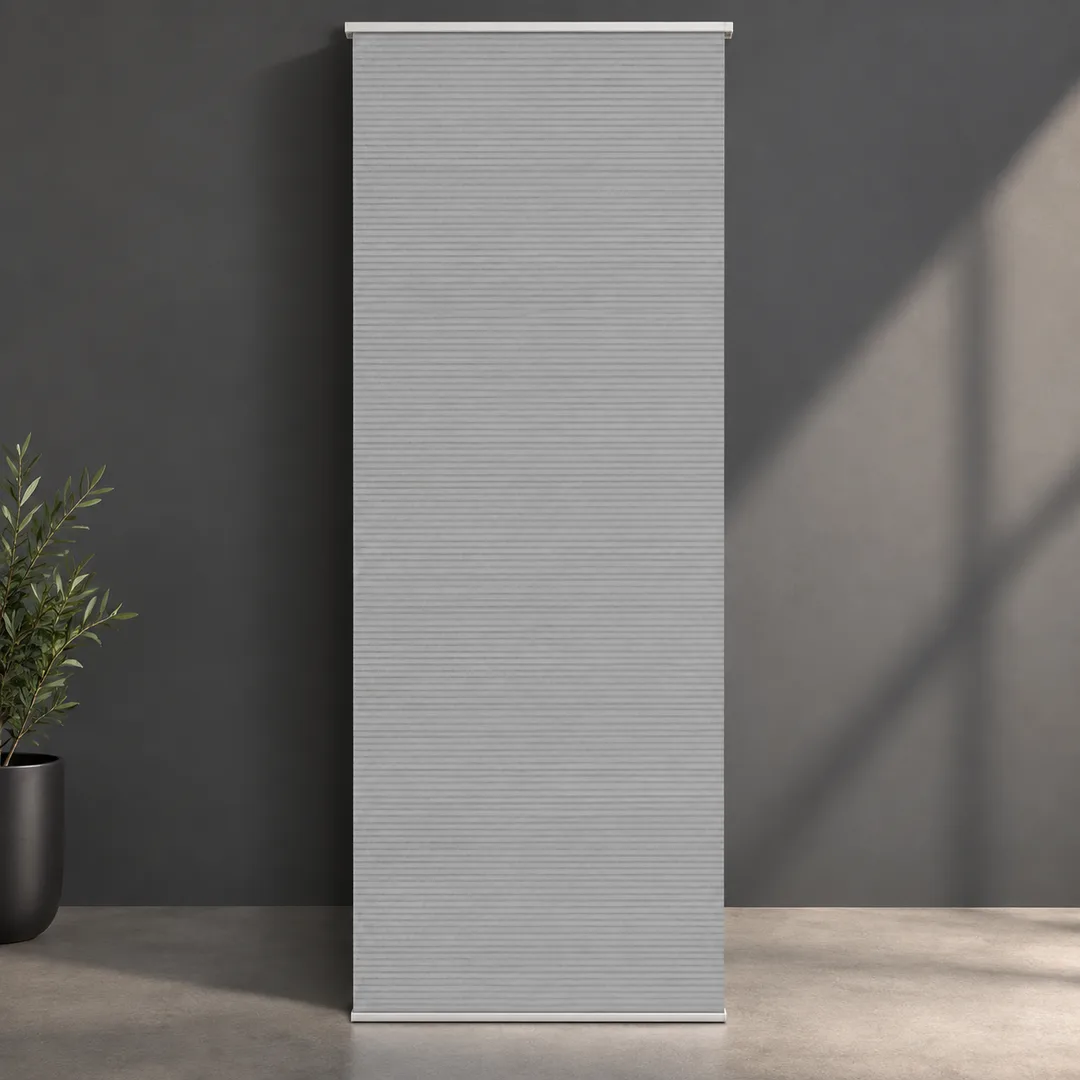 Panneau japonais Loft gris MADECO – 45 × 260 cm
