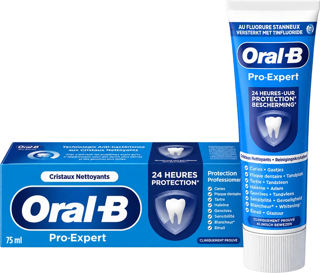 Dentifrice Oral-B Pro-Expert – Protection Professionnelle – 75 ml