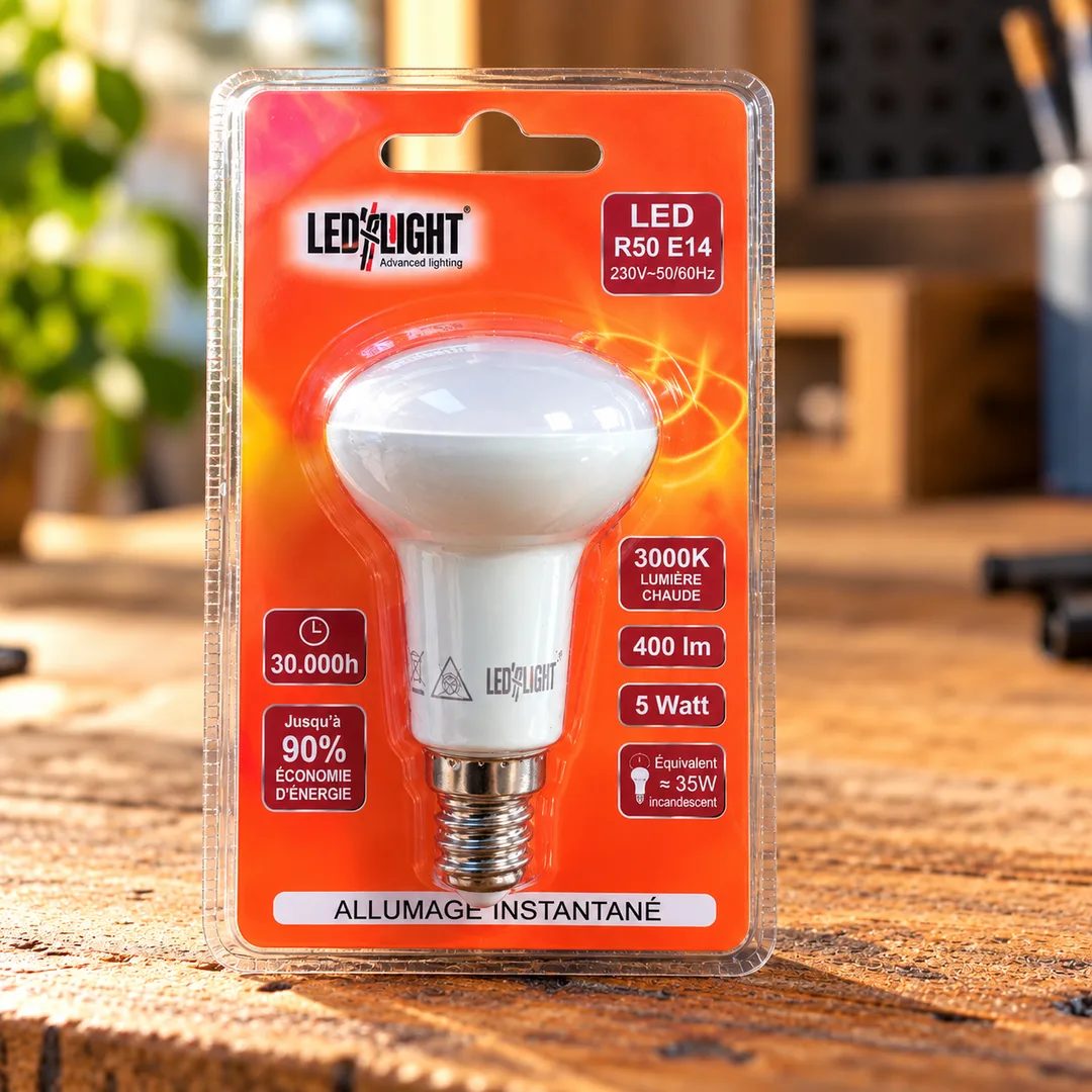 Ampoule LED type R50-E14