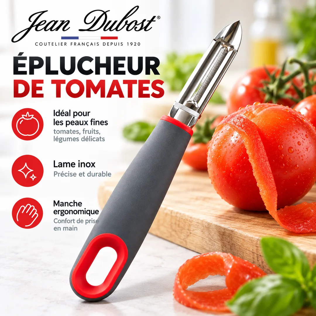 Éplucheur économe peaux fines – Jean Dubost