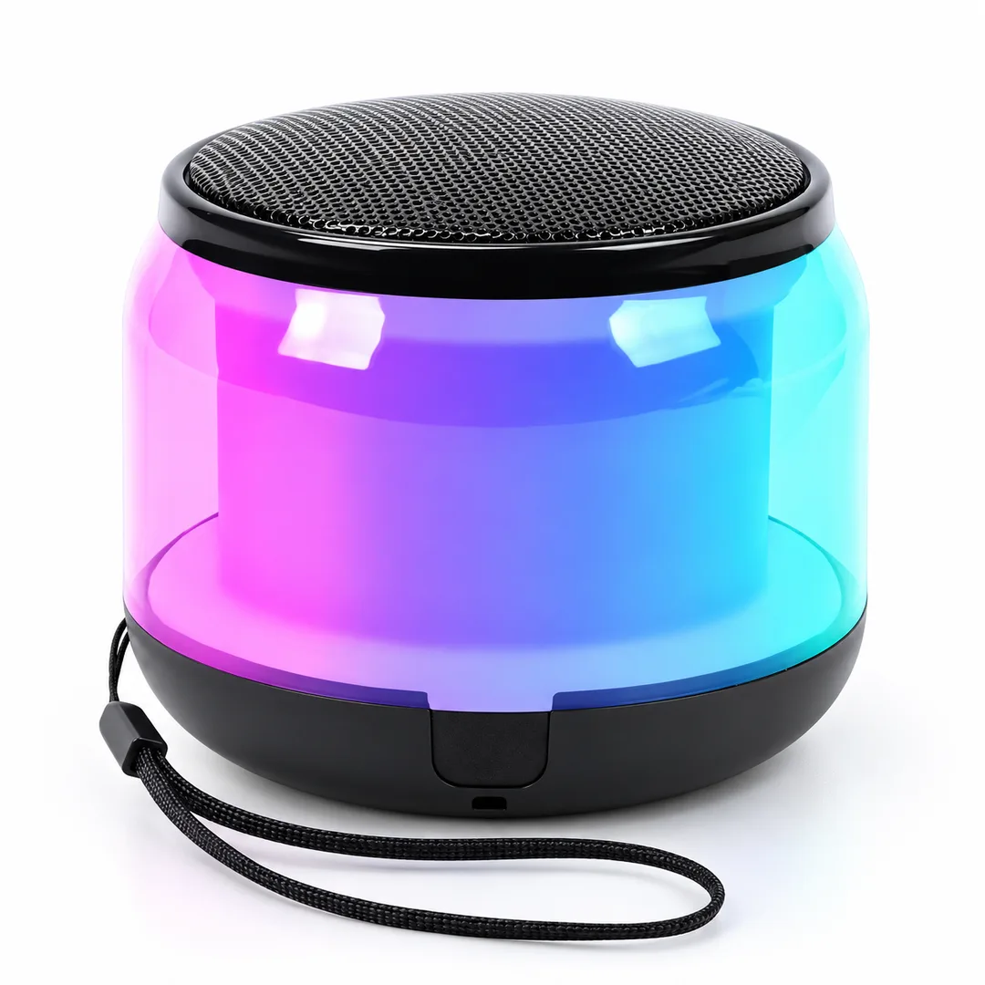 Mini enceinte Bluetooth avec éclairage RGB