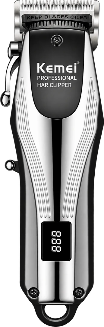 Tondeuse professionnelle Kemei KM-2619 – Sans fil, rechargeable USB